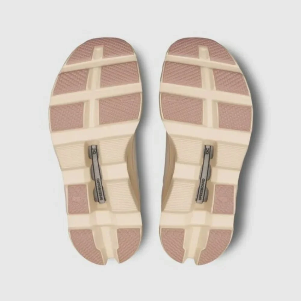 On Running Women's Athletic Shoe - Pale Pink & Cream - Picture 6 of 7